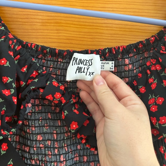 Princess Polly Nakita Floral Cut Out Dress - Picture 3 of 4